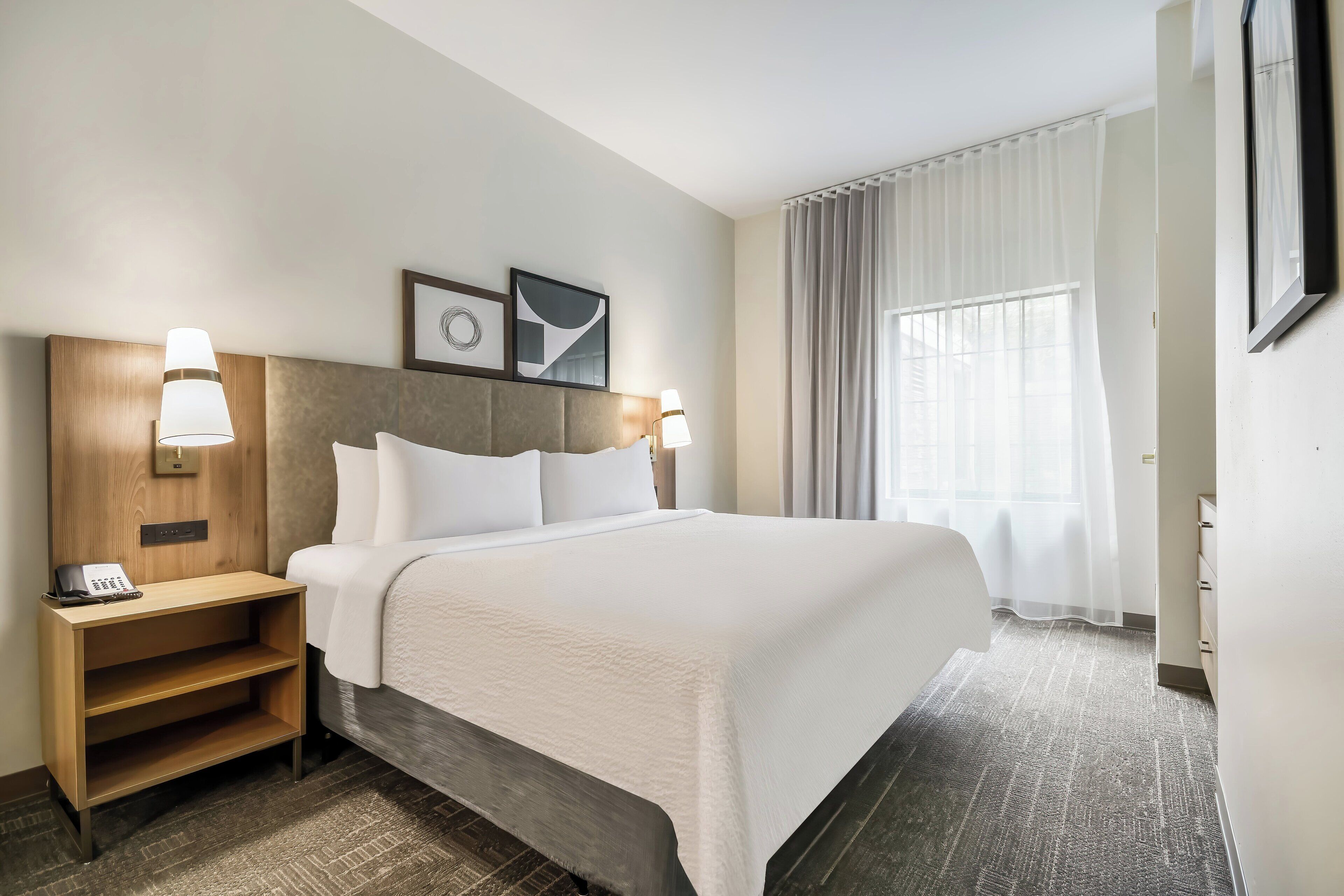 Suite, 2 Bedrooms, Kitchen | In-room safe, desk, blackout drapes, iron/ironing board