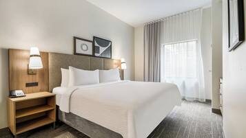 Suite, 2 Bedrooms, Kitchen | In-room safe, desk, blackout drapes, iron/ironing board