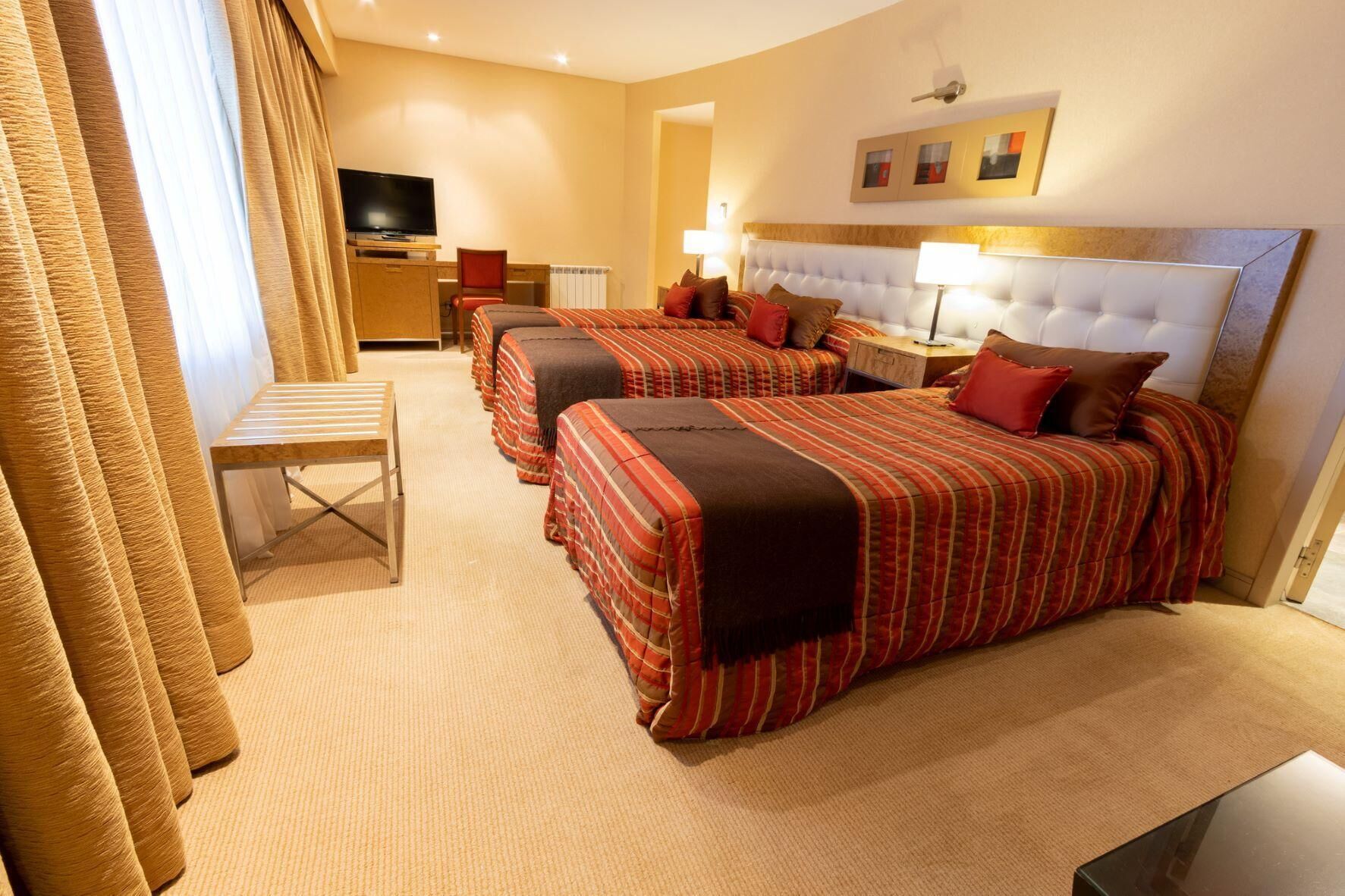 Premium bedding, minibar, in-room safe, free cots/infant beds