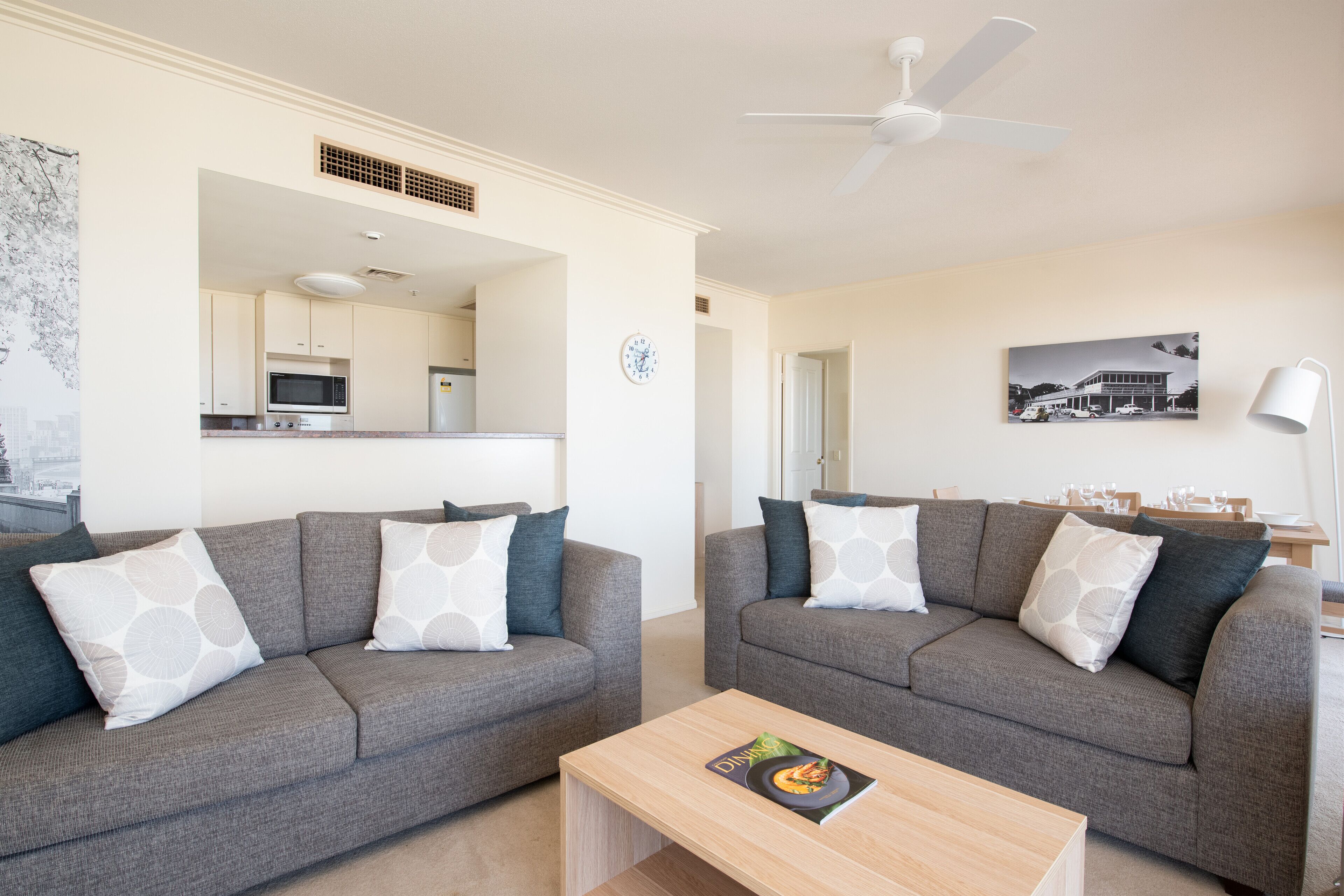 1 bedroom, desk, blackout curtains, iron/ironing board