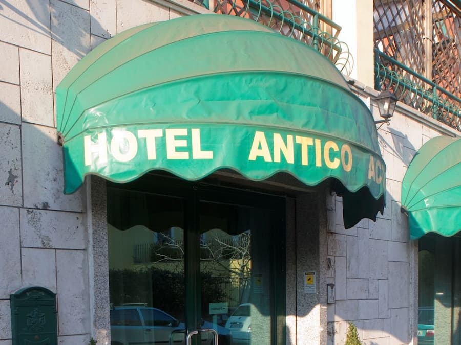 Entrée de l’hébergement
