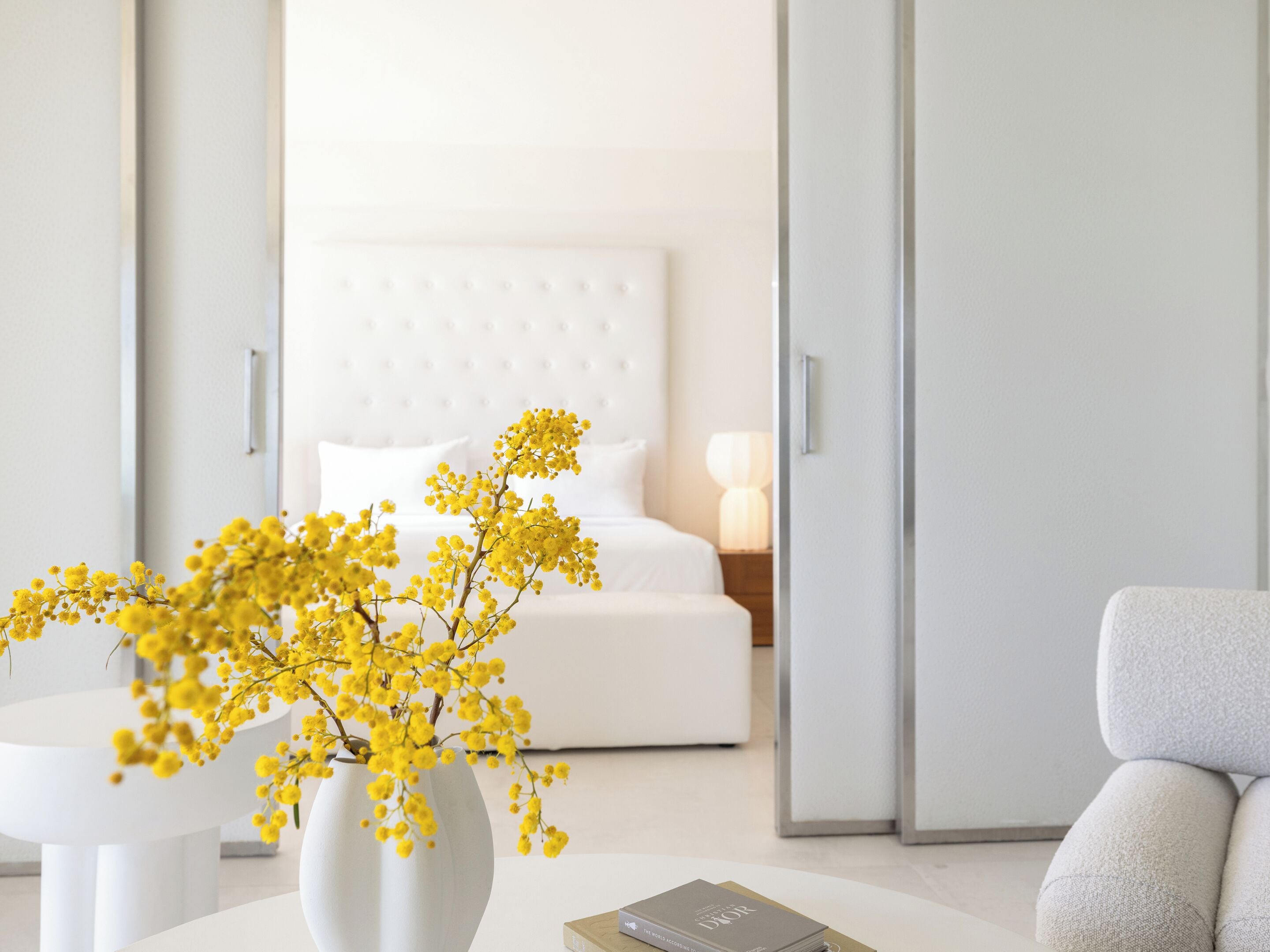 White Suite | Minibar, in-room safe, blackout curtains, iron/ironing board