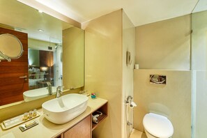 Duschwanne, Handtücher