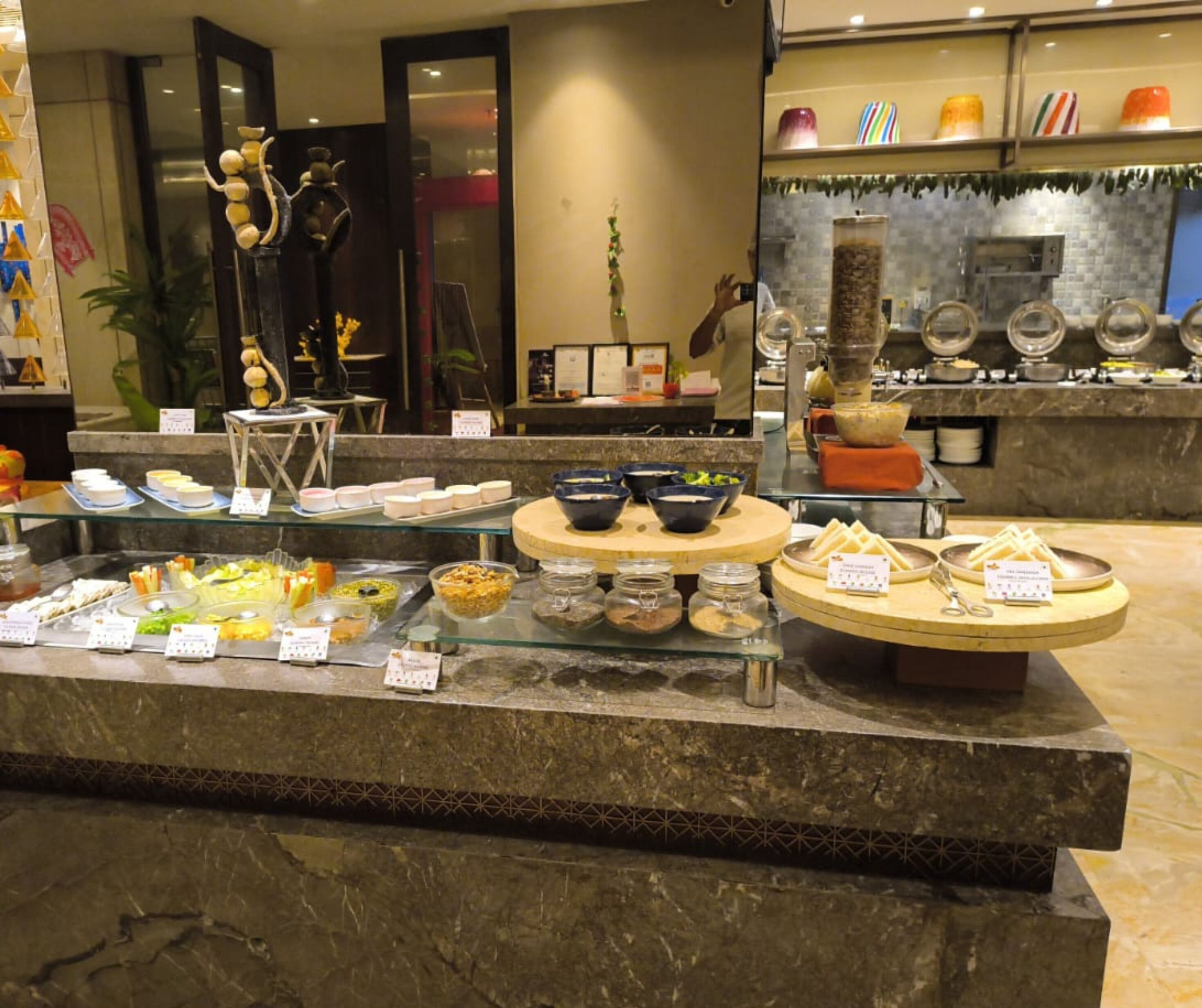 Daily buffet breakfast (INR 350 per person)