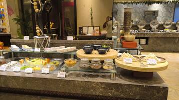 Morgenmadsbuffet hver dag (350 INR pr. person)