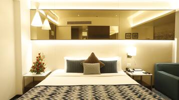 Chambre Double Club | 1 chambre, minibar, coffres-forts dans les chambres, bureau