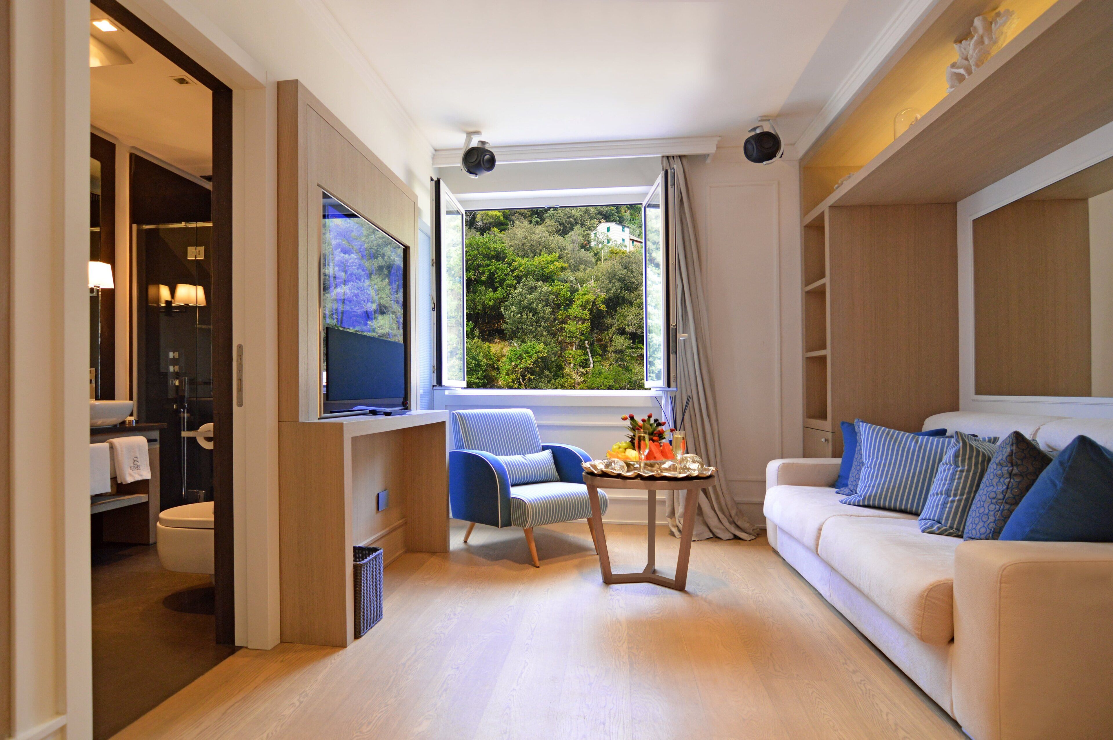 two levels suite | living area | lcd tv