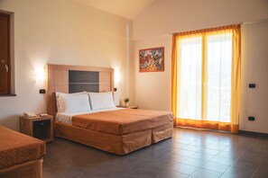 Minibar, in-room safe, desk, cots/infant beds