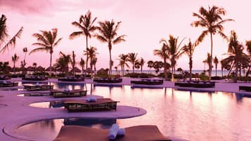 2 outdoor pools, cabanas (surcharge), pool umbrellas