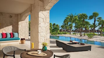 Presidential Suite Swim Out | Terrasse/Patio