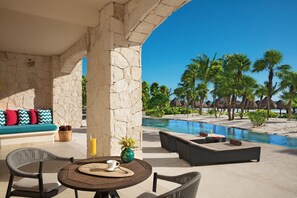 Presidential Suite Swim Out | Terrace/patio - Secrets Maroma Beach Riviera Cancun - Adults Only - All inclusive (Playa del Carmen)