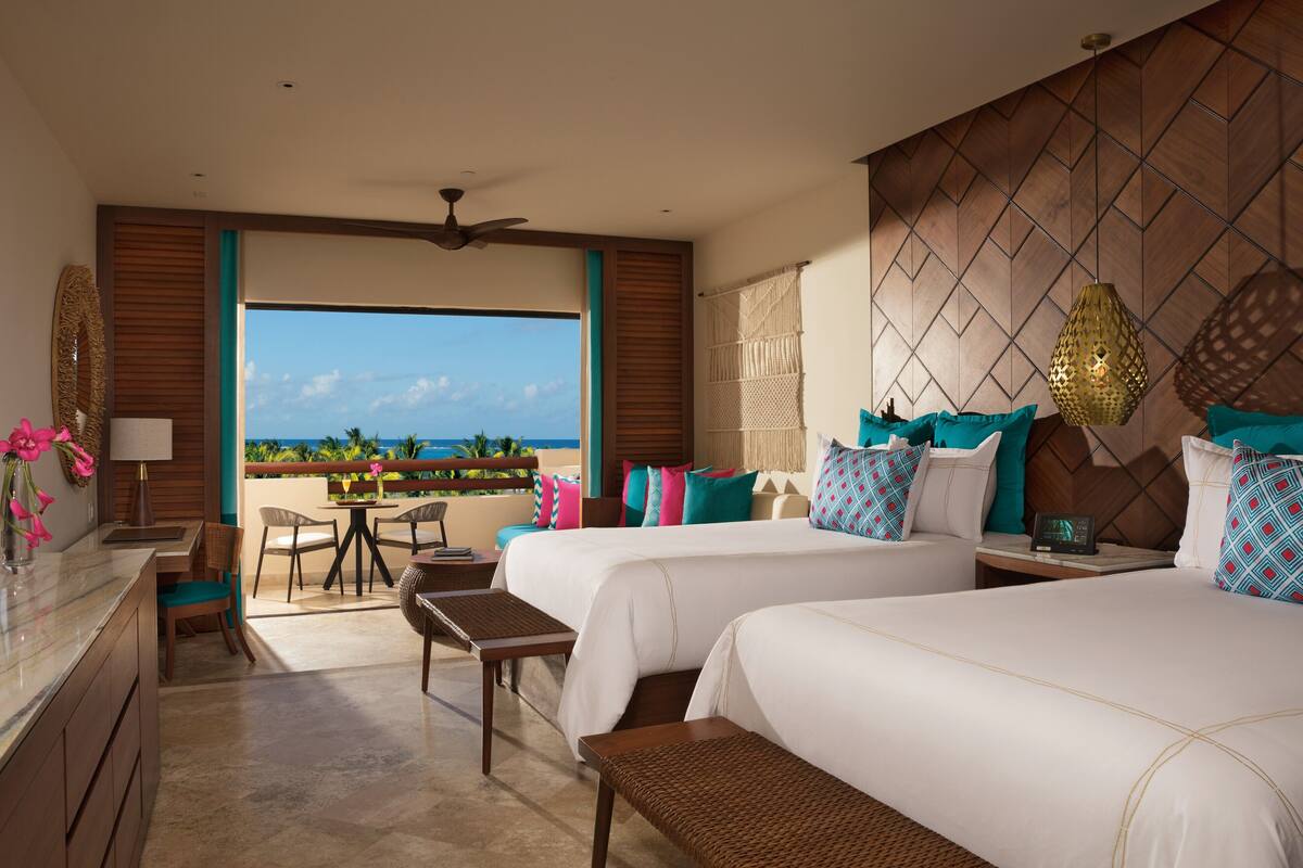Junior Suite Ocean View Double | Articles gratuits dans le mini-bar, coffres-forts dans les chambres