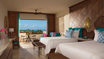 Junior Suite Ocean View Double | 1 間臥室、免費迷你吧、客房內保險箱、書桌