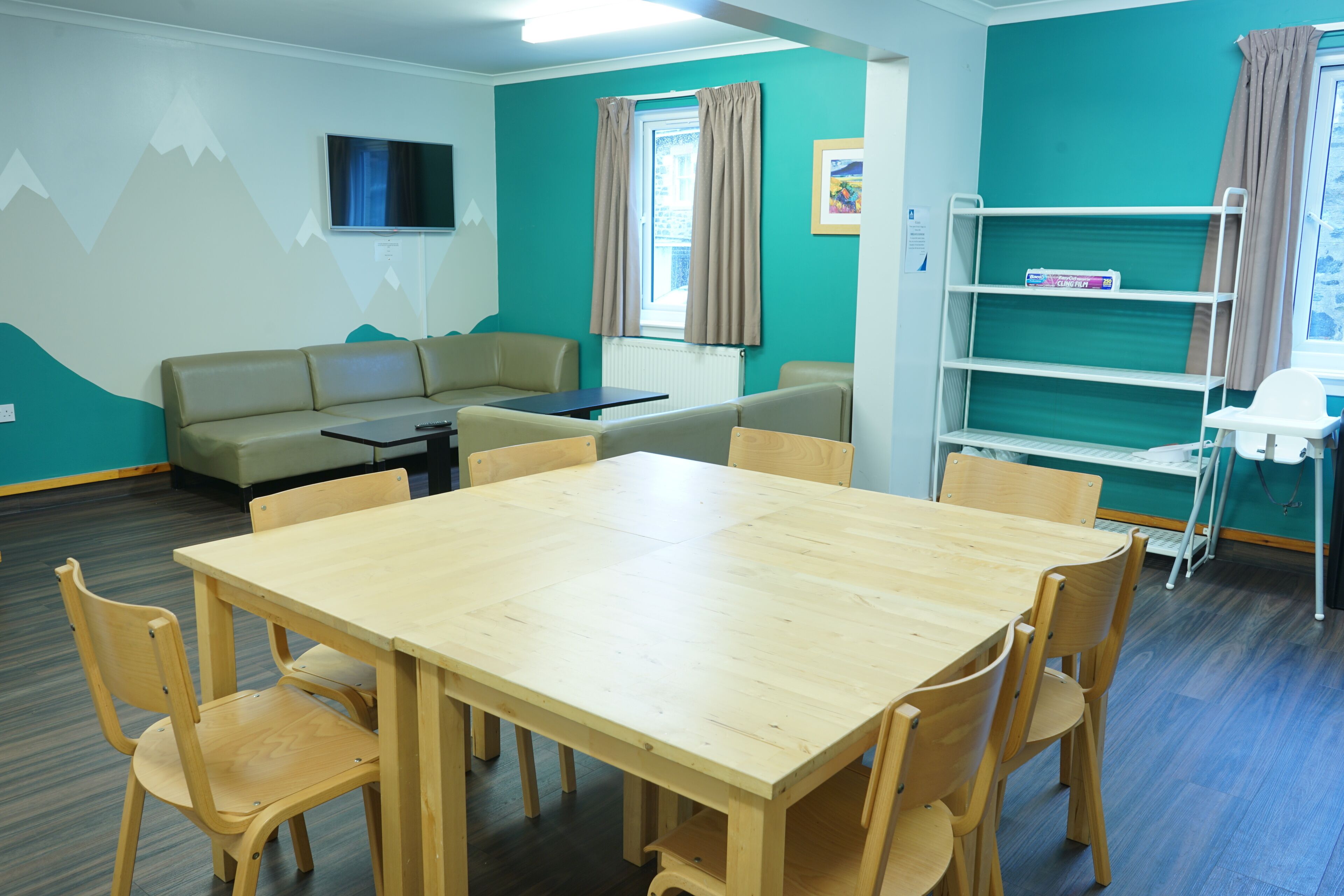 Café da manhã self-service todos os dias mediante uma taxa