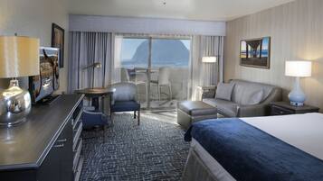 Deluxe-Zimmer, 1 King-Bett, Balkon, Meerblick | Balkon