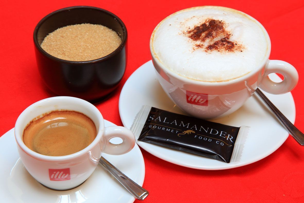 บริการกาแฟ