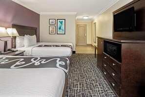 Accessible Room, 2 Queen Beds, Non Smoking (Mobility Accessible) | Premium bedding, pillowtop beds, desk, laptop workspace - La Quinta Inn & Suites by Wyndham Temecula (Temecula)