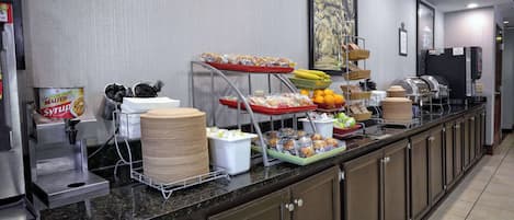 Free daily full breakfast
