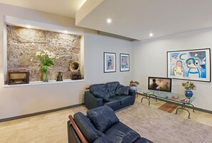 Sala de estar en el lobby