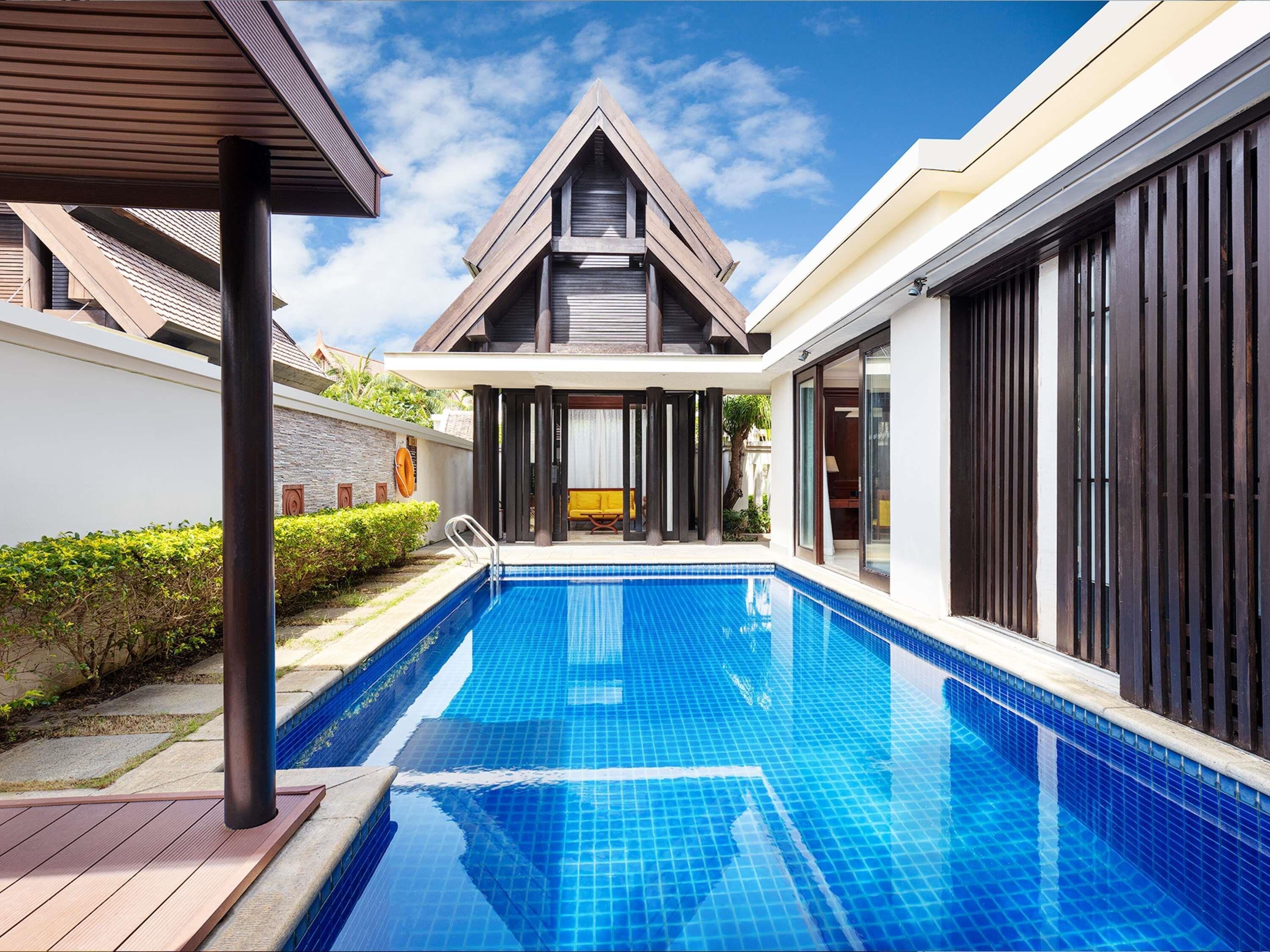 Villa, 1 Katil Kelamin (Double), Private Pool (Myanmar Style) | 1 bilik tidur, peti besi dalam bilik, meja, ruang kerja komputer riba 