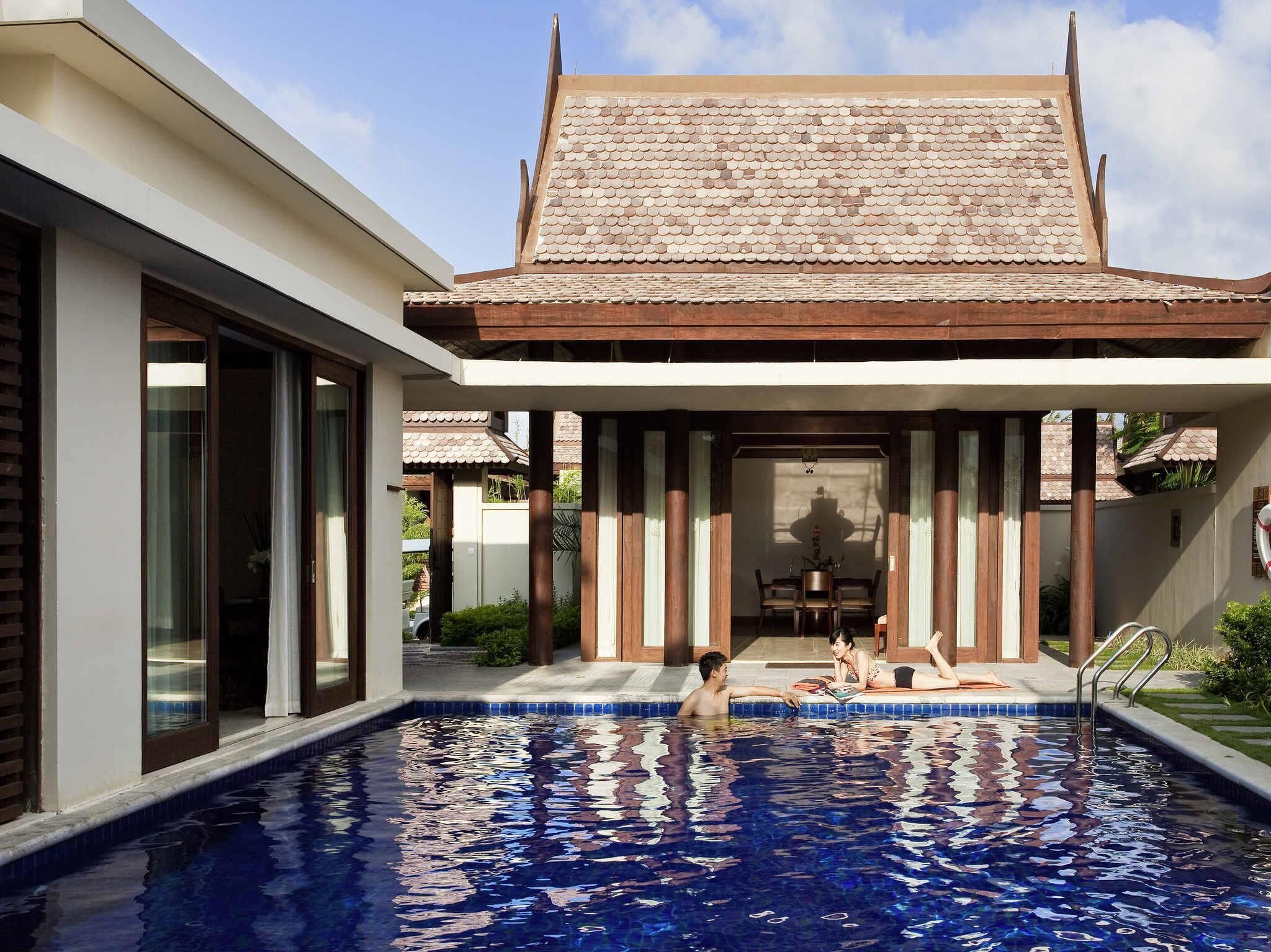 Vila Mewah, 1 kamar tidur, kolam renang pribadi (Thailand) | 1 kamar tidur, brankas, meja kerja, dan ruang kerja ramah laptop