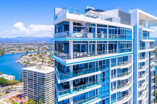 Penthouse, 3 chambres | Terrasse/Patio