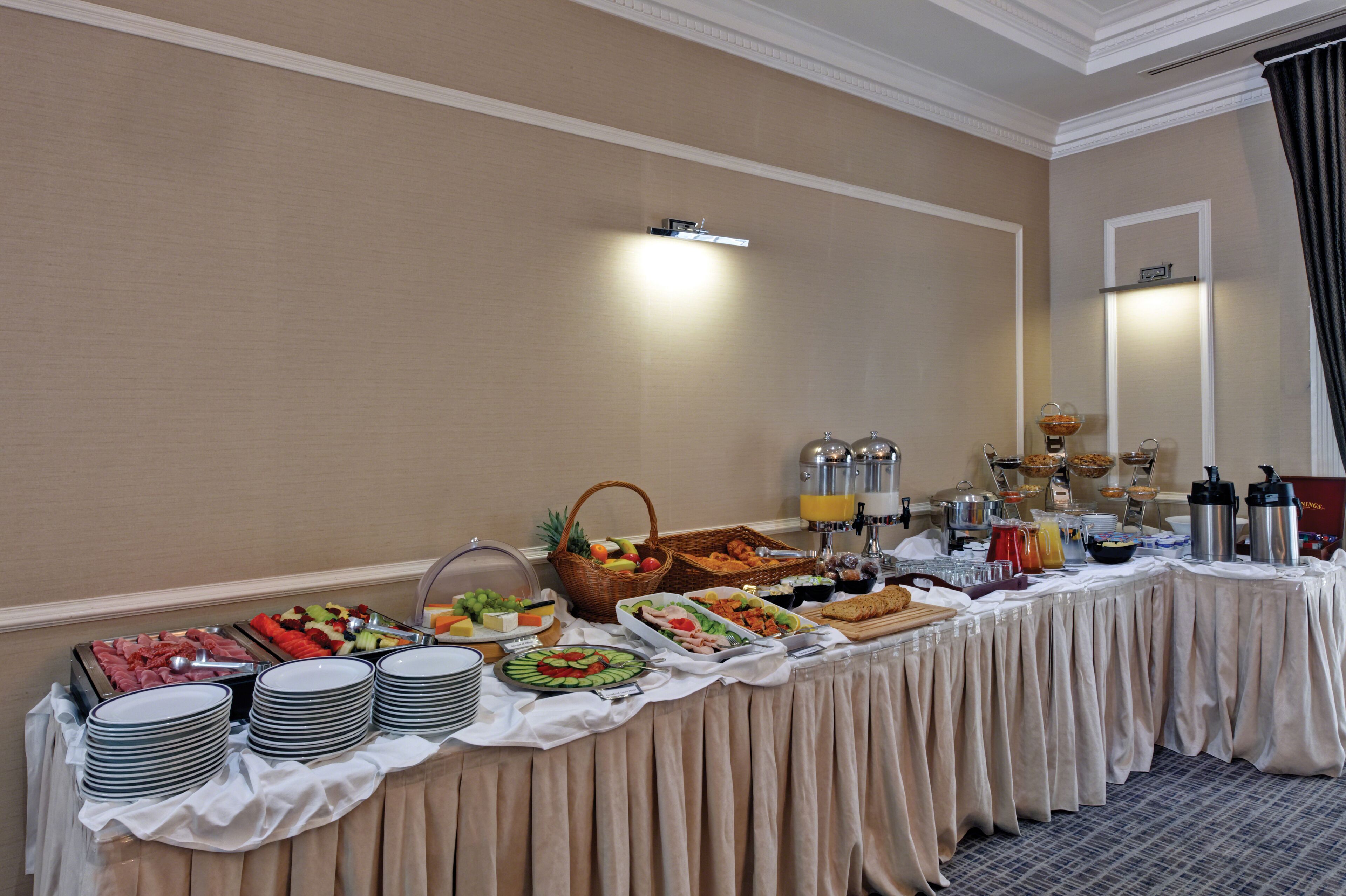 daily continental breakfast (gbp 19 per person)