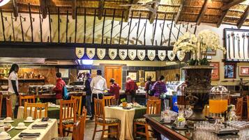 Free buffet breakfast