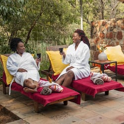 Hot tub, body treatments, hydrotherapy, aromatherapy, hot stone massages