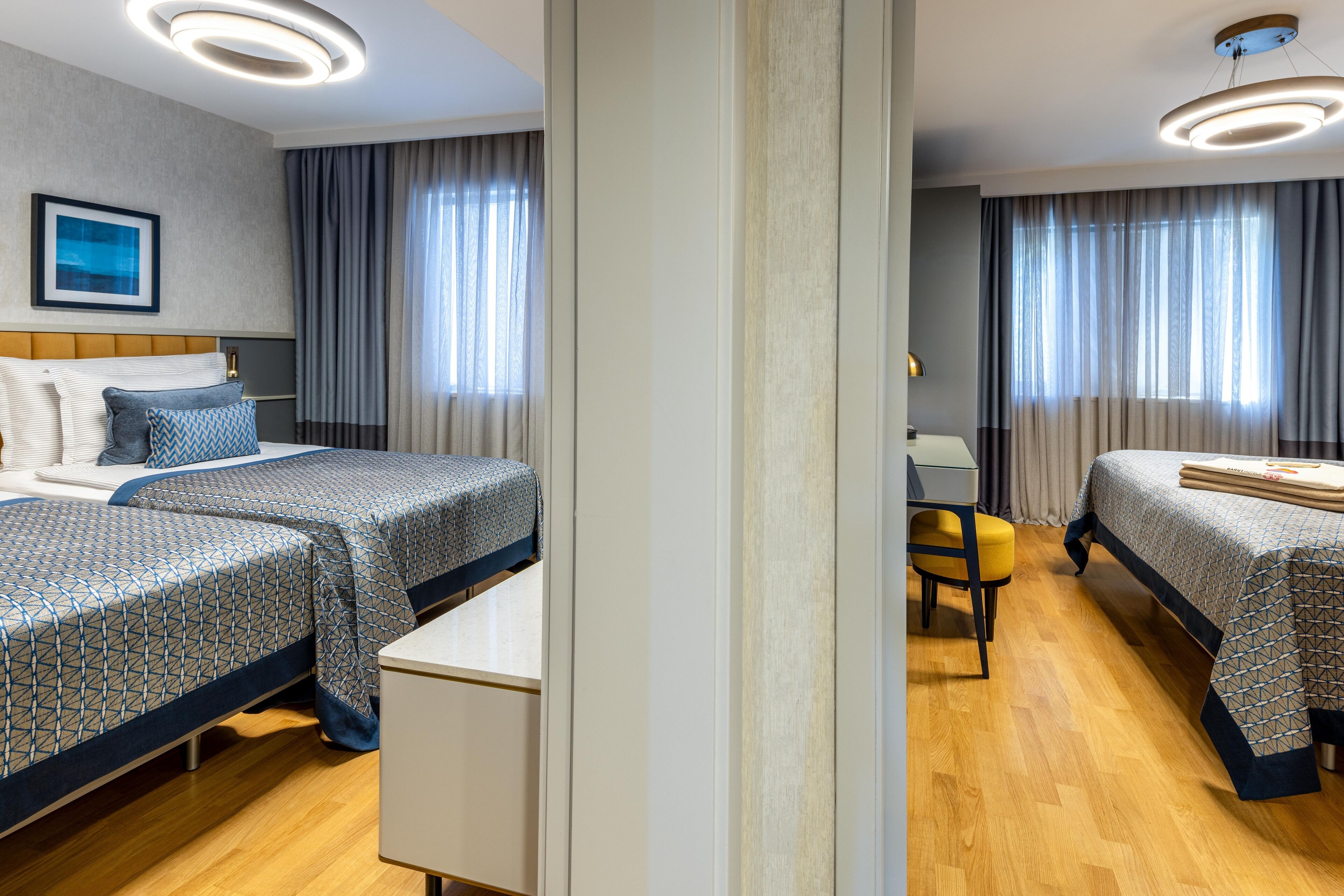 Grand Residence | Free minibar, in-room safe, desk, blackout drapes