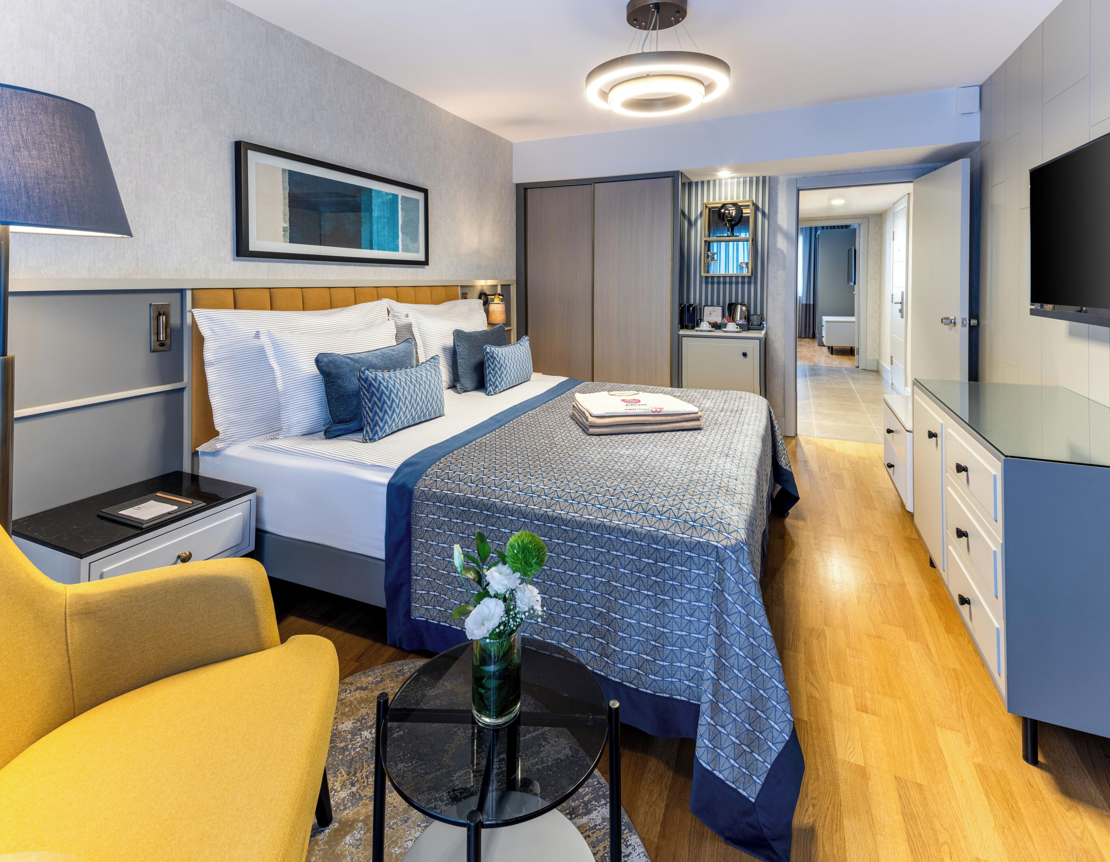 Suite Deluxe | Minibar gratuït, caixa forta a l'habitació i escriptori 