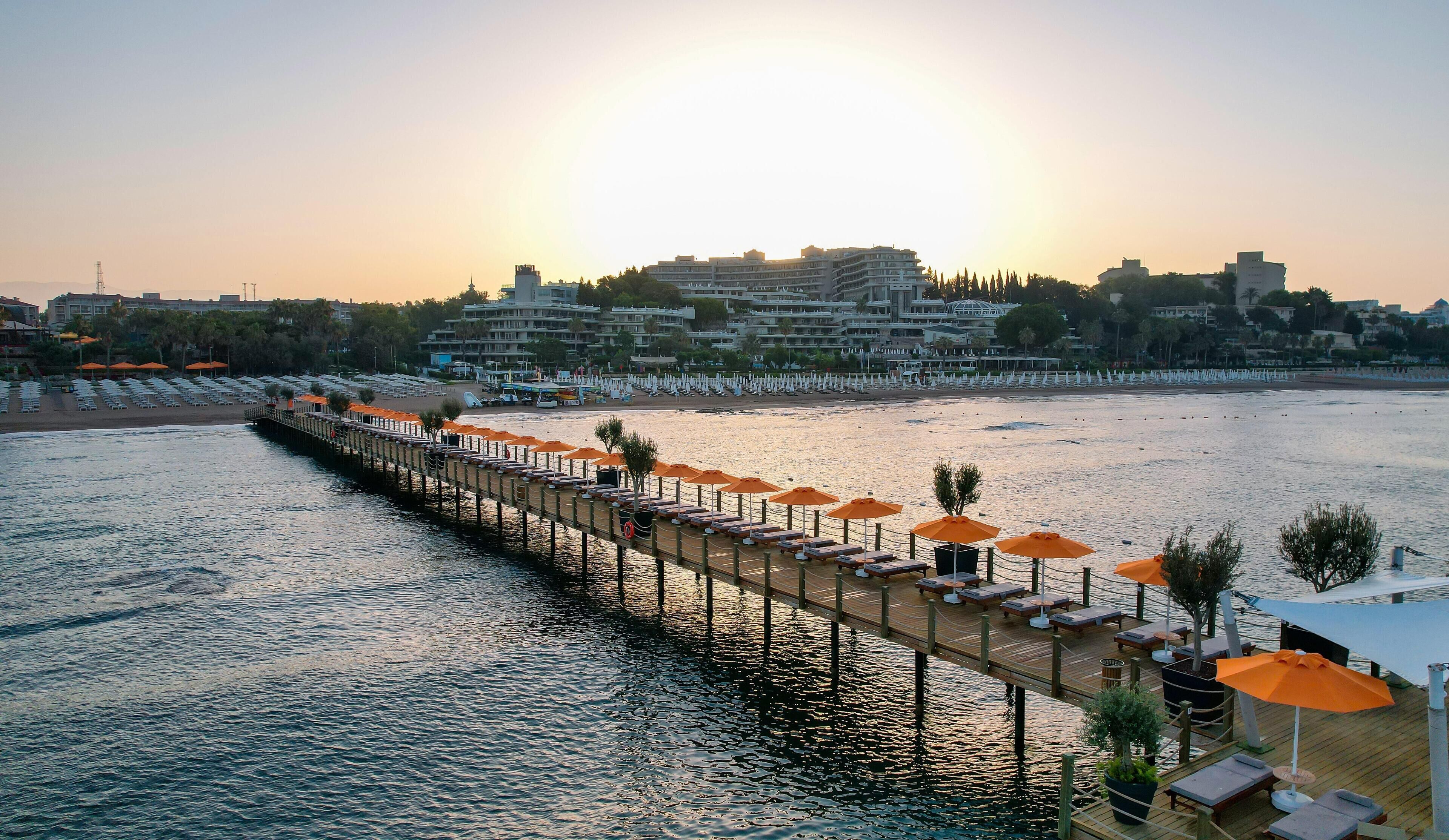 Private beach, sun loungers, beach umbrellas, beach towels