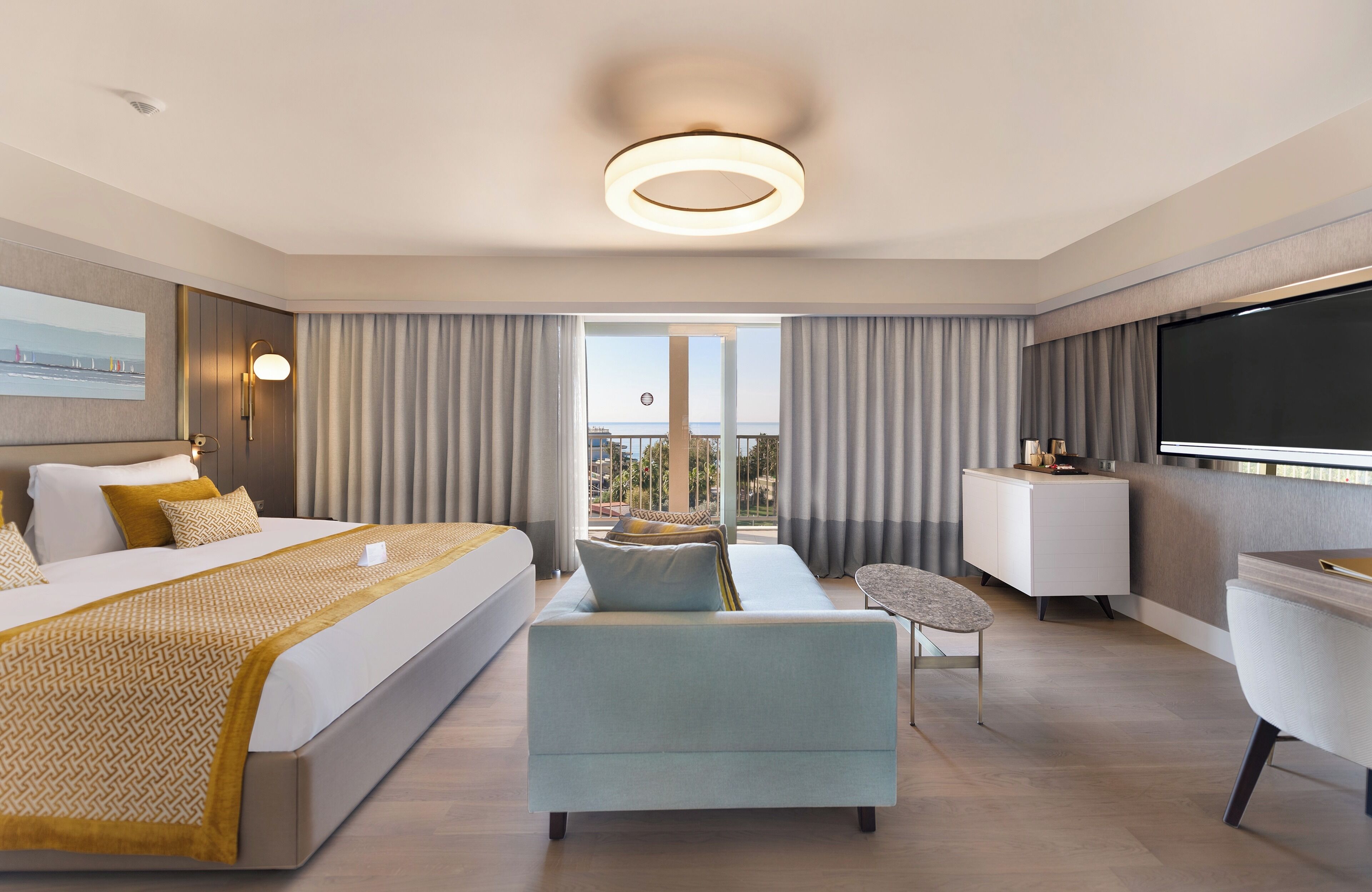 Suite prèmium | Minibar gratuït, caixa forta a l'habitació i escriptori 