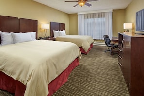 Standard Room, 2 Queen Beds | Desk, blackout drapes, iron/ironing board, free WiFi - Sands by The Sea (San Simeon)