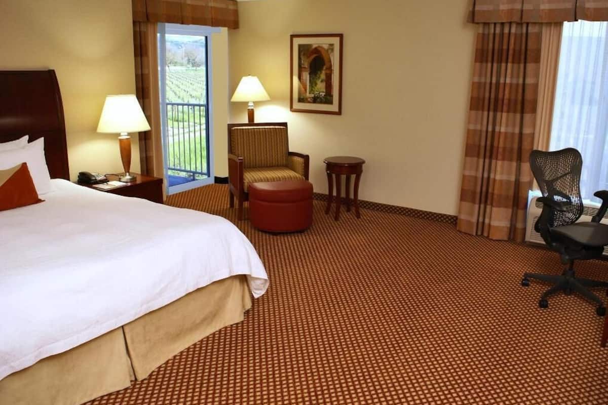 Premium bedding, down duvets, in-room safe, free cots/infant beds