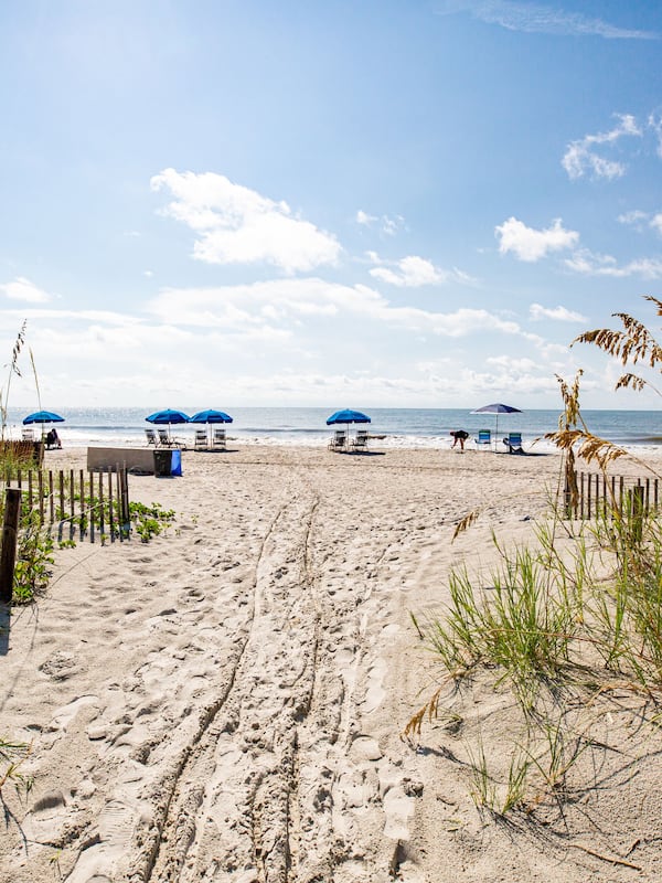 Plage, pêche sur place