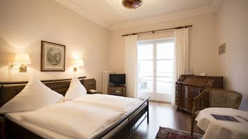 Double Room Superior | 1 Schlafzimmer, italienische BettbezĂŒge von Frette