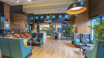 6 bars/lounges, poolside bar, beach bar