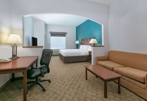 Suite, 1 très grand lit, accessible aux personnes à mobilité réduite, non-fumeur (Roll-In Shower)