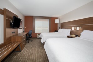Standard Room, 2 Queen Beds | In-room safe, desk, iron/ironing board, free cribs/infant beds - Holiday Inn Express & Suites Tucson by IHG (Tucson)