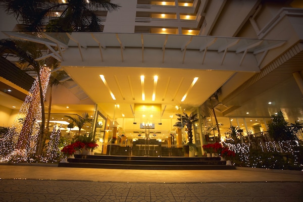 Front of property – evening/night