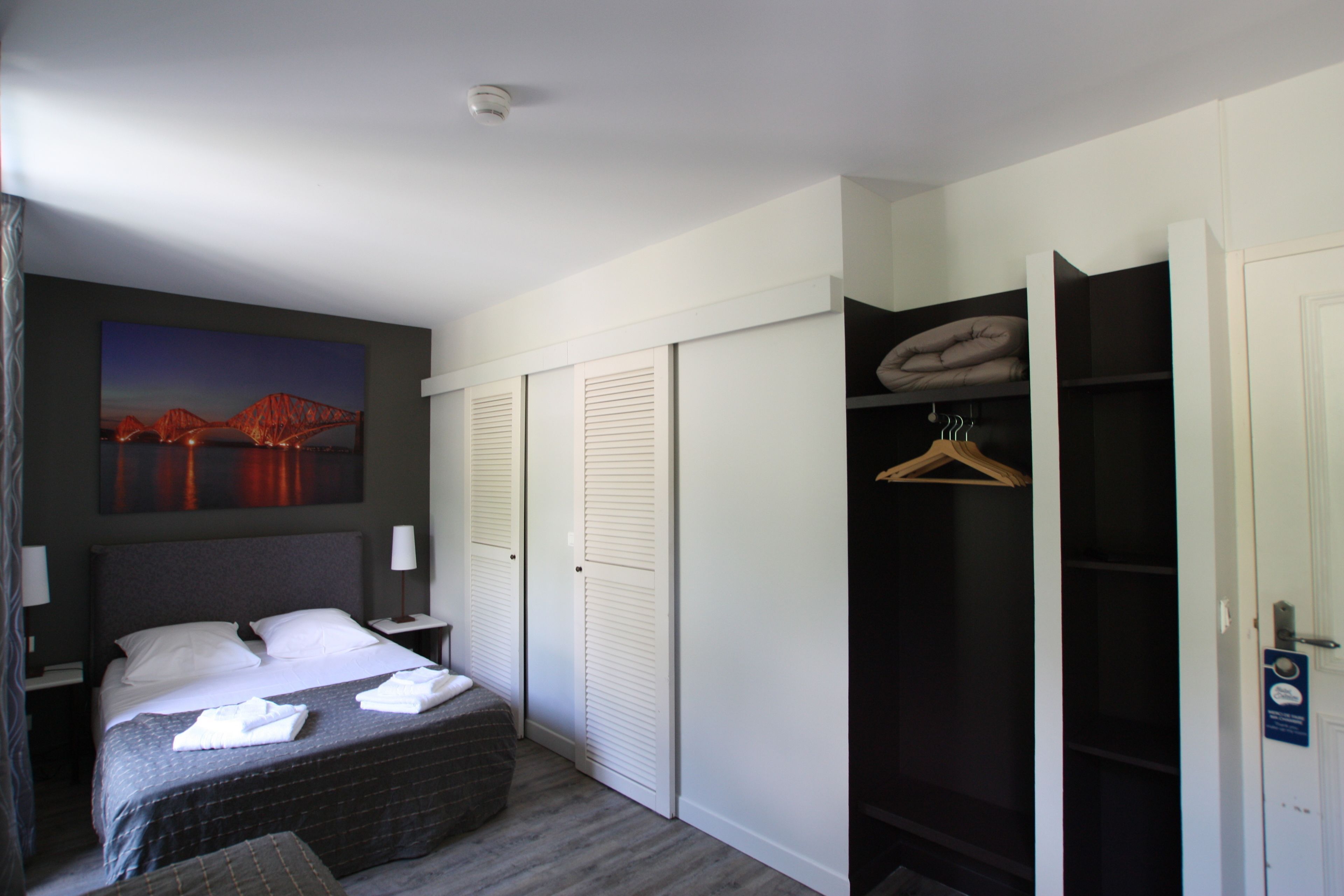 Desk, soundproofing, iron/ironing board, cots/infant beds