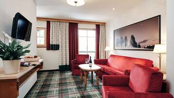 Family Room, 2 Bedrooms | Living area | Flat-screen TV