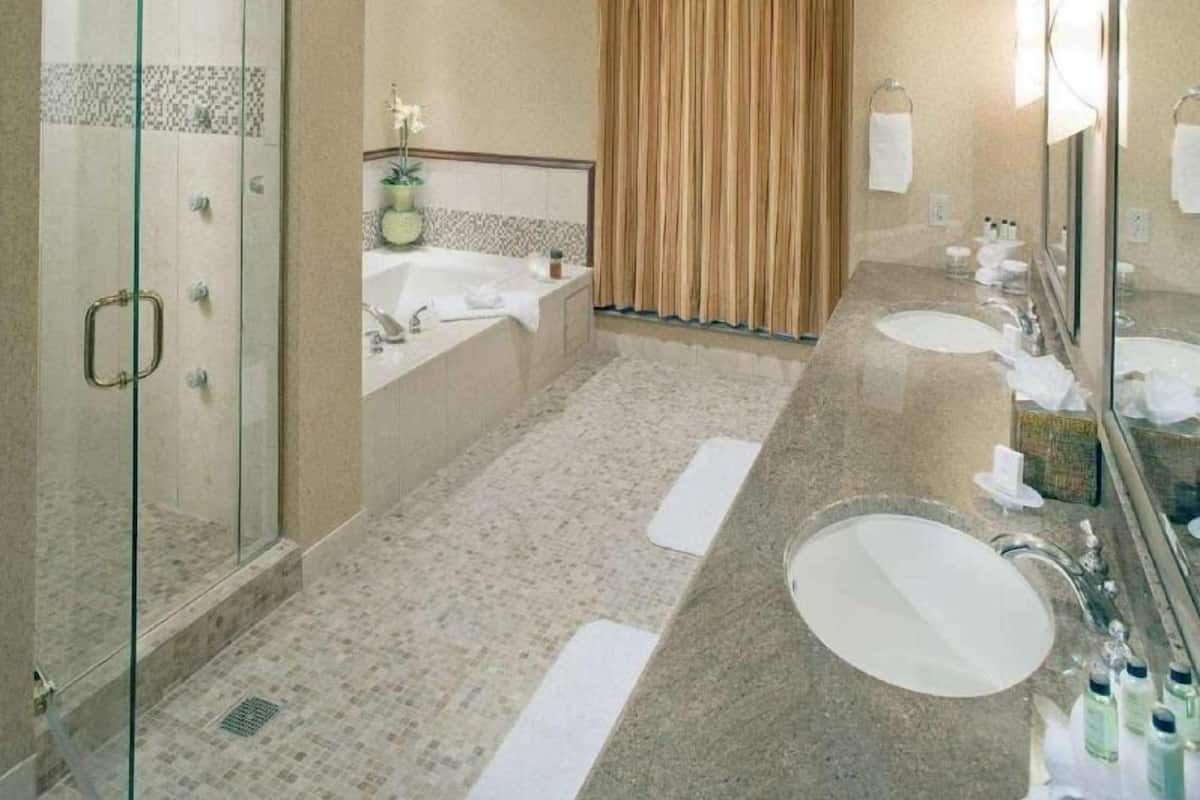 Baño | Amenidades de baño gratuitas, secadora de cabello, toallas, jabón