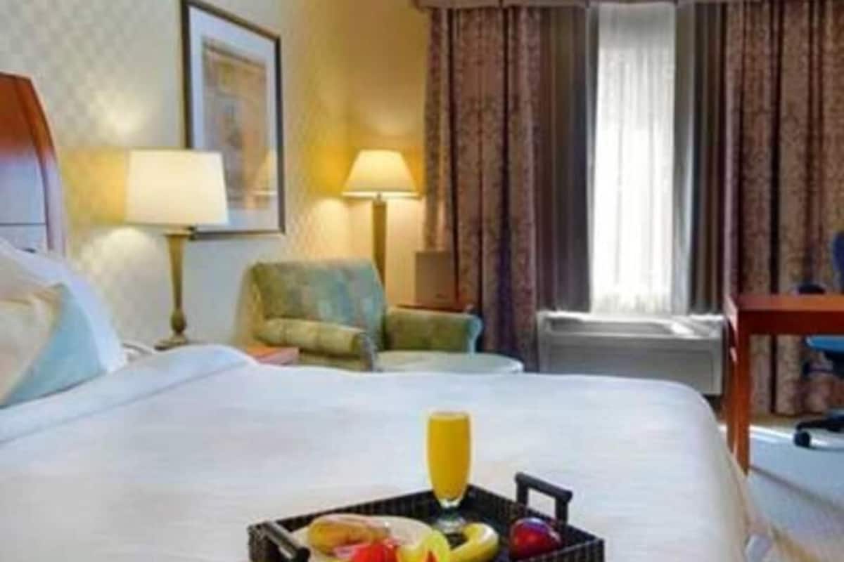 In-room safe, blackout drapes, iron/ironing board