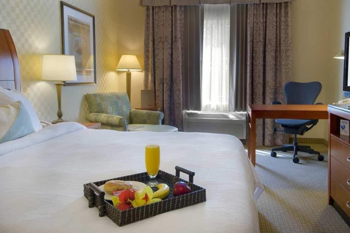 In-room safe, blackout drapes, iron/ironing board