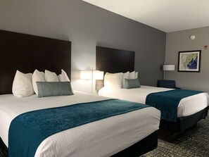 1 chambre, literie de qualité supérieure, bureau