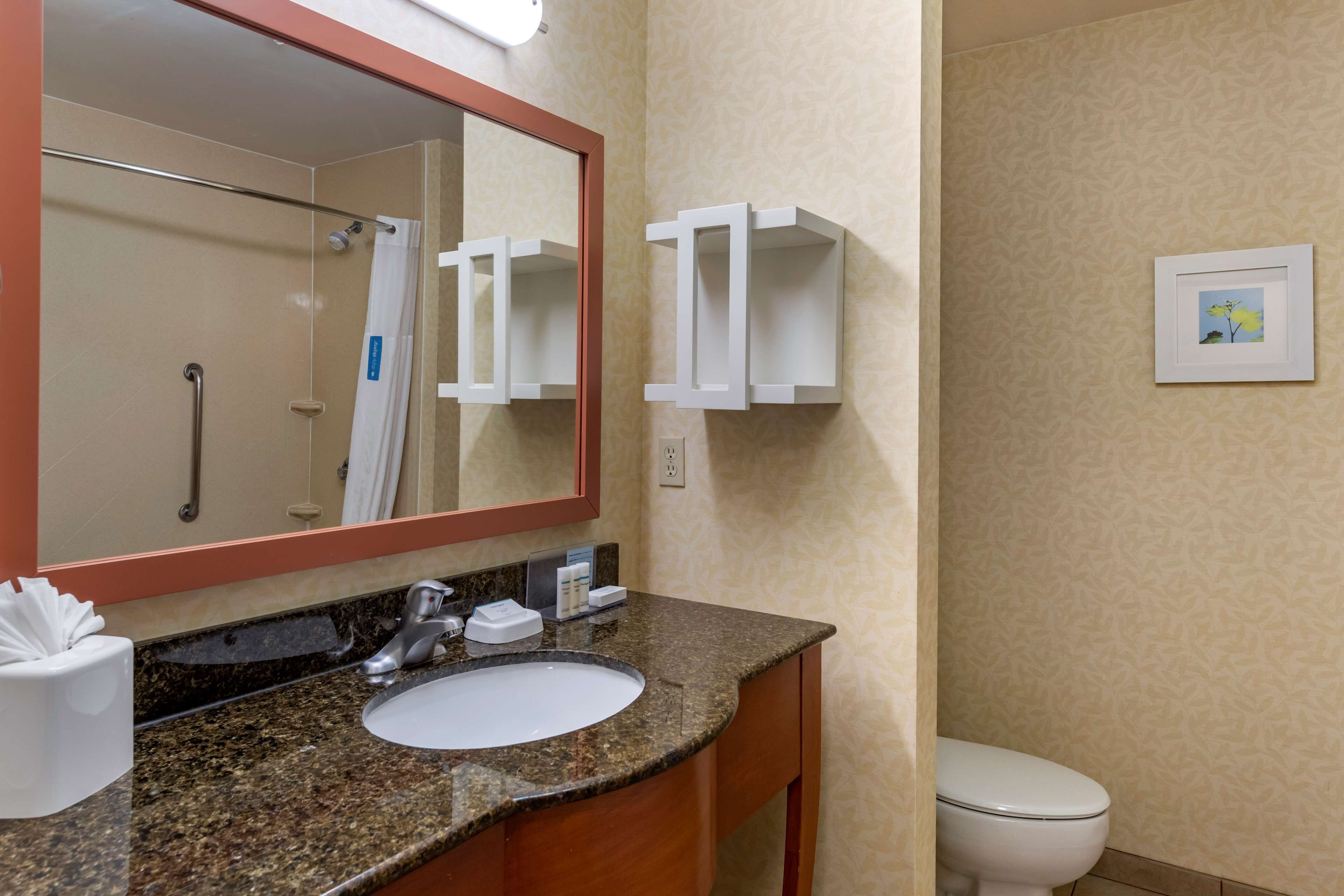 room, 1 king bed | bathroom | combined shower/bathtub, free toiletries, hair dryer, bathrobes