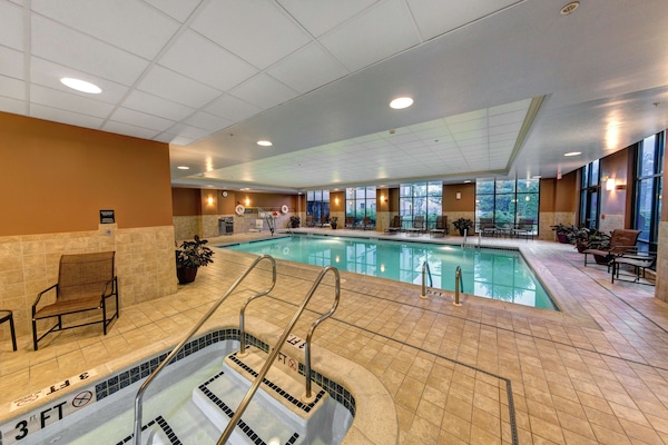 Una piscina techada