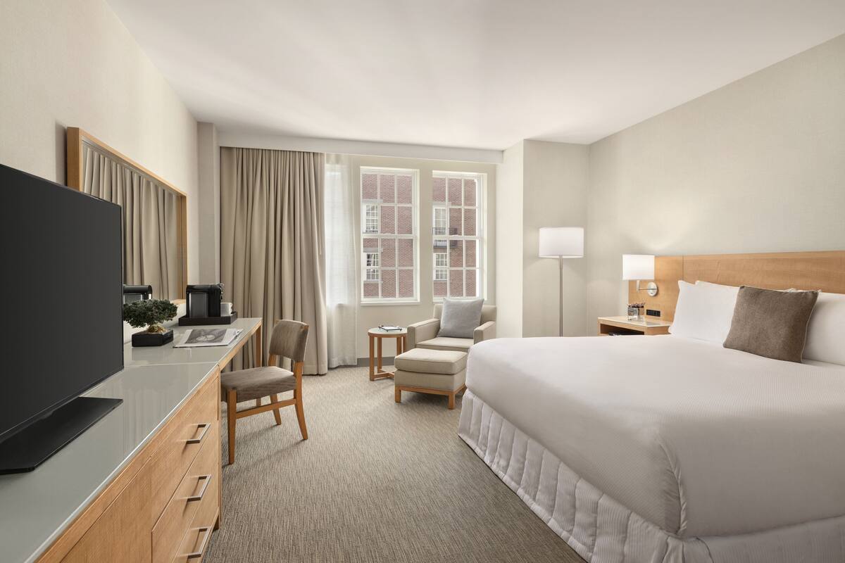 In-room safe, desk, blackout drapes, iron/ironing board